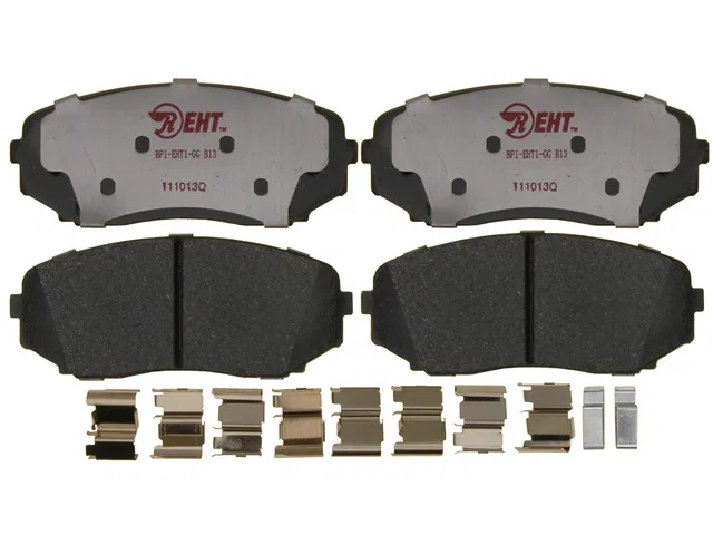 EHT1258H – R/M BRAKES Brake Pad, OE Replacement Hybrid Technology Includes Mounting Hardware